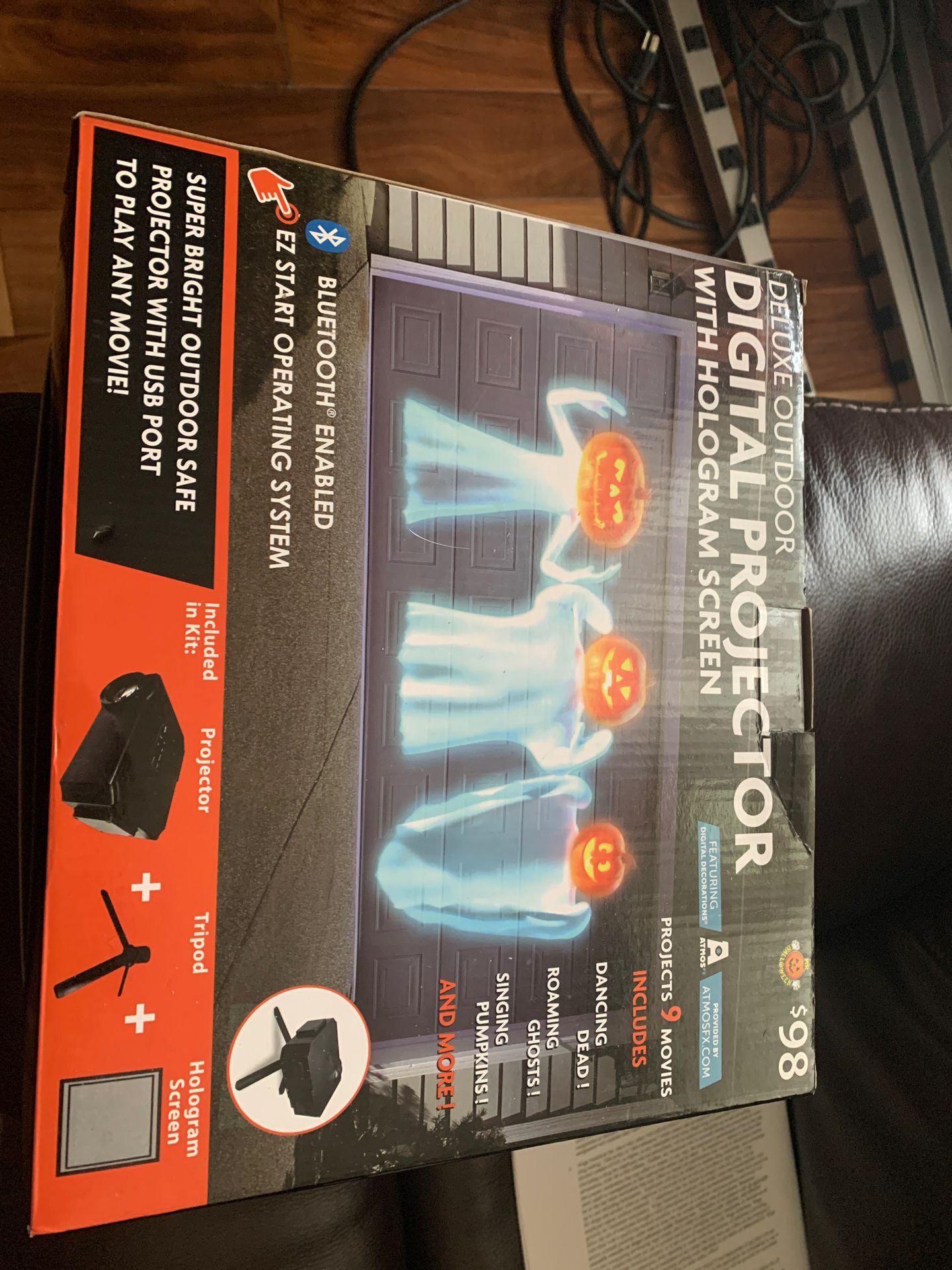 Halloween digital projector