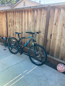 Aggressor GT Mountain Bike Black and Blue