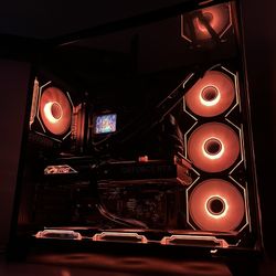 🟠🎃‘’JACK O’ LATERN’’🎃🟠  |GAMING PC |-Ryzen 7 7800x3D| RTX 4070 TI|32 GB RAM| 1 TB SSD|