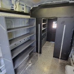 Cabin Separator For A Ford Transit 350 Cargo Van High Roof