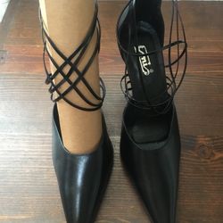 EMI Formal Genuine Leather Shoes, 7.5