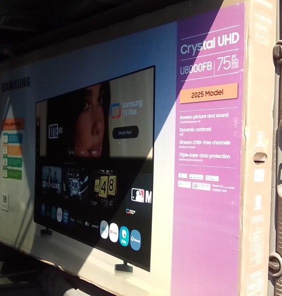 Samsung 75 Inch Crystal UHD SMART TV