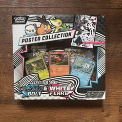 Pokemon Black Bolt White Flare Unova Poster Collection