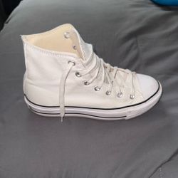 White High top Converse