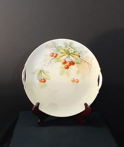 KPM Germany Handpainted Cake Plate