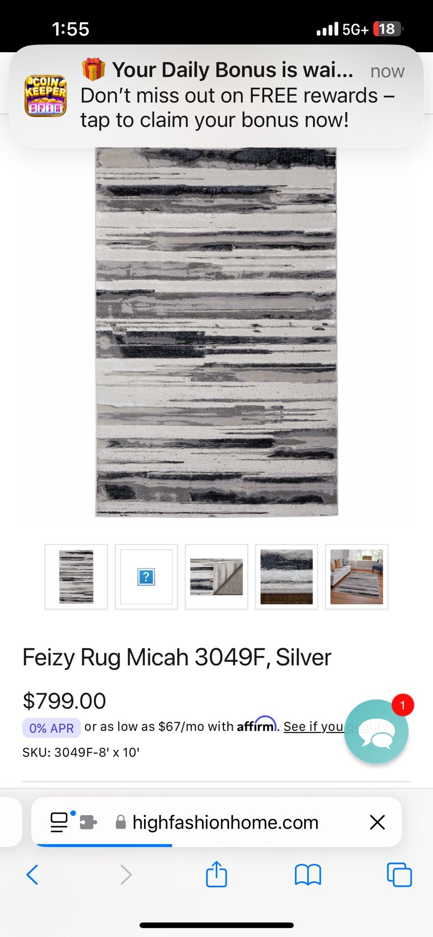 Area Rug 8x10