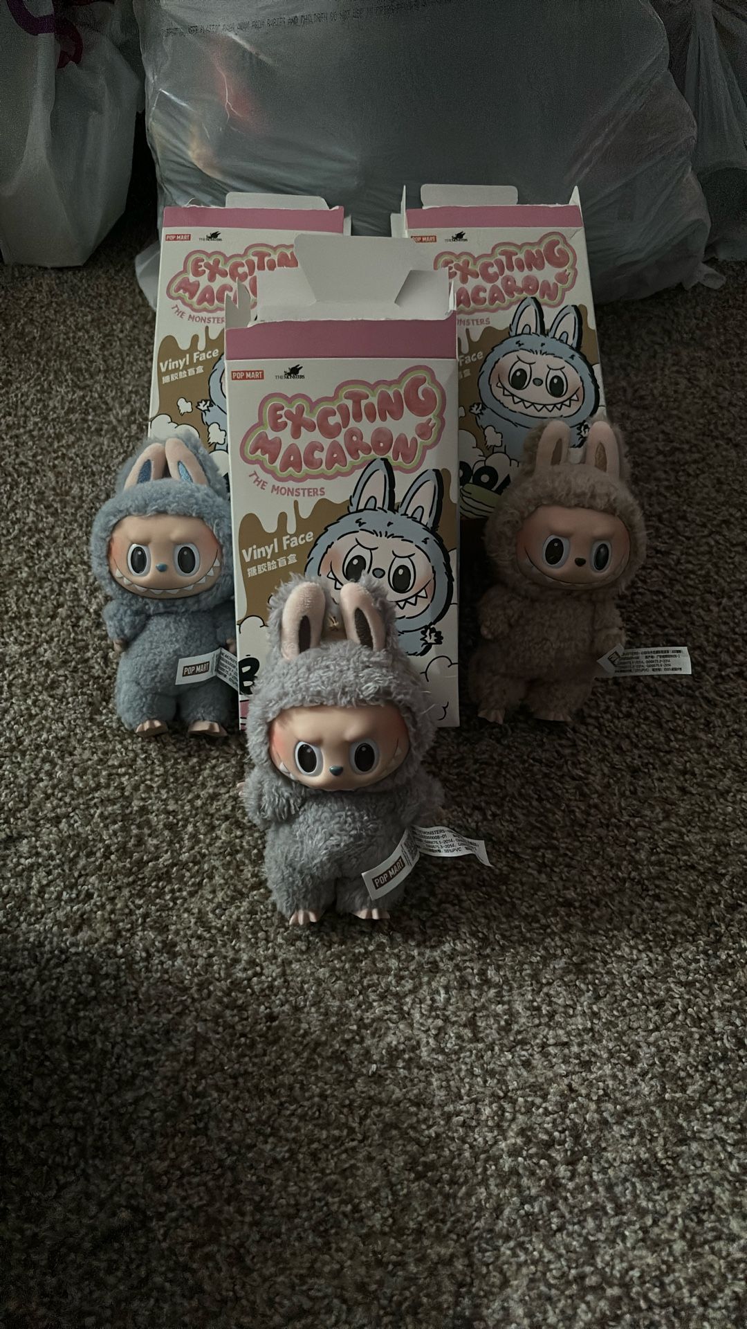 Official Labubus (unboxed)