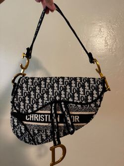 Christian Dior Oblique Saddle Bag