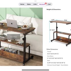 Small Desk Craft Table