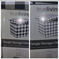 🆕️STORAGE OTTOMAN. CHOICE OF PATTERN.