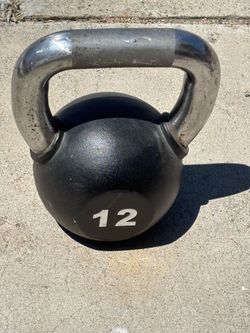 Iron Kettlebell 12 kl 26 pounds