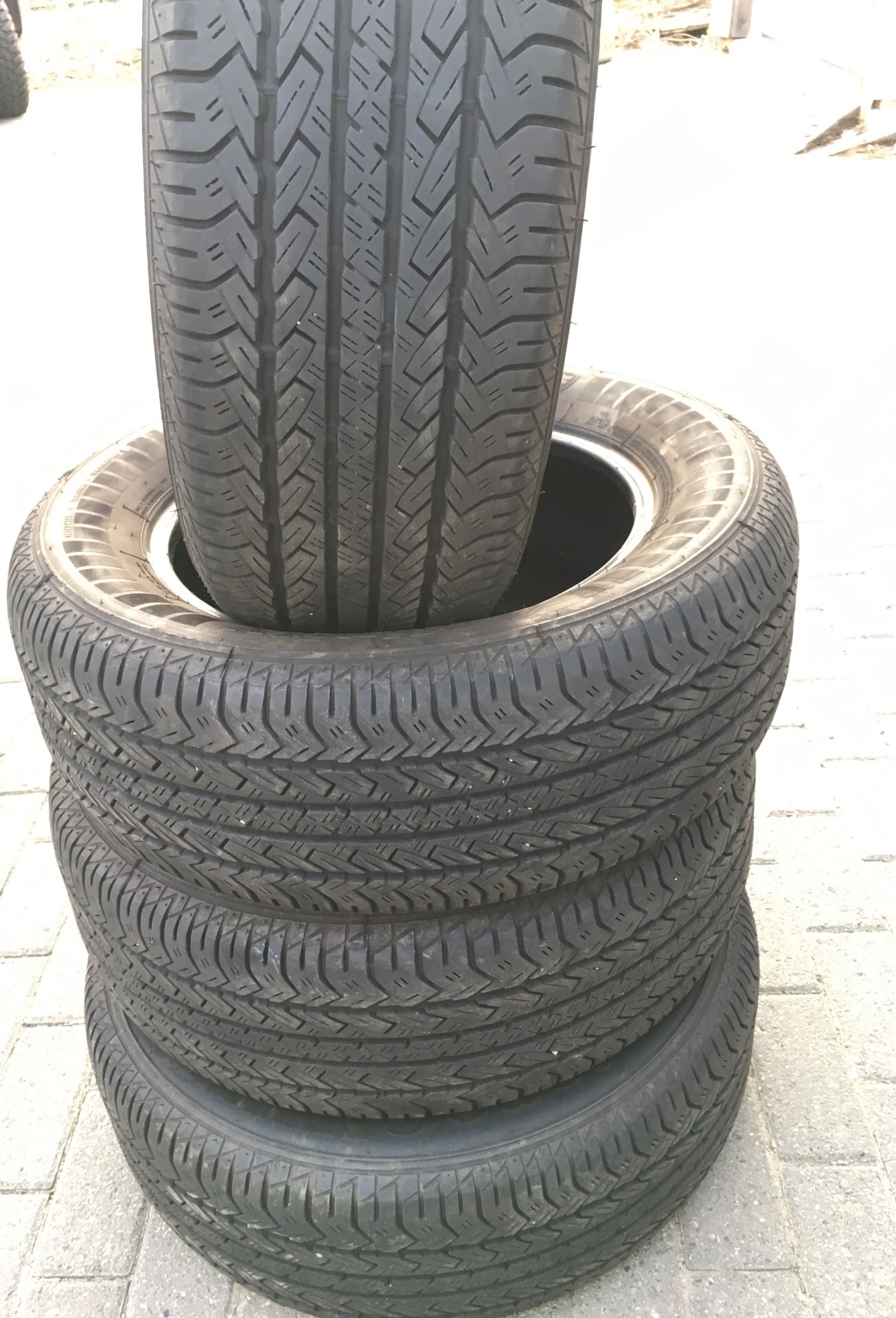 225/60/16 set of four 95% new