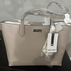 New Nine West Tan Harmon Tote
