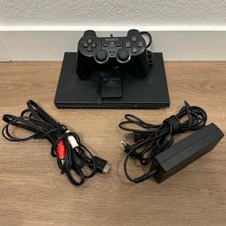 Ps2 Model SCPH-70001 W/ Controller 8Mb Memory Card Power Cord & Av Cord
