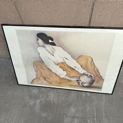 R.C Gorman art poster print “Pottery Keeper” OBO