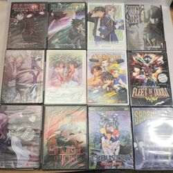 Anime DVD Lot x12 New Sealed Voltron Babel 2 Otogi Zoshi Kyo Figure 17 + More