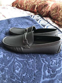Mens Black Marco Vitale Loafer Shoes