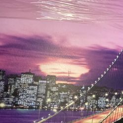 City Lights Painting.