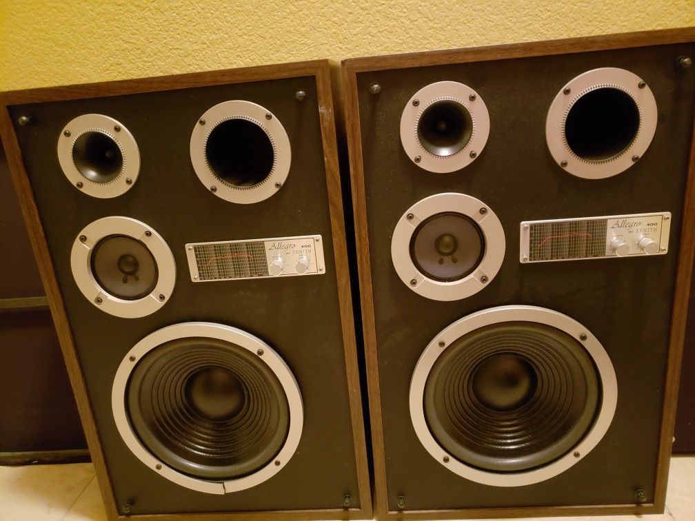 Zenith Allegro 400 speakers for Sale in Fort Worth, TX OfferUp