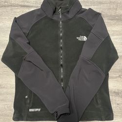 The North Face Windstopper Womens Jacket Medium Black Full Zip Outdoors