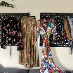 Bohemian/vacation dresses And Tops 