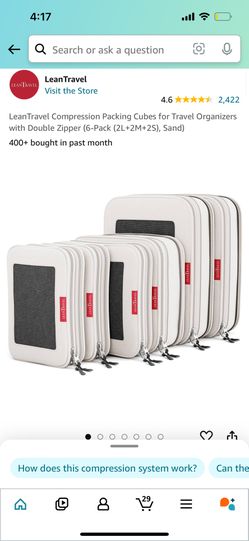 Travel Packing Cubes (6)