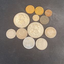 Old Mexican Coins 