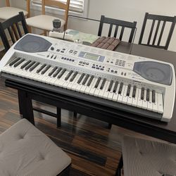 Keyboard With Stand And Bench