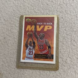 Michael Jordan  MVP collectors card