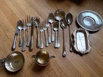 Vintage Silverware Set