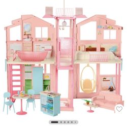 New Unopened Barbie Dreamhouse / Barbie Townhouse Fully Furnished $100 (retail $149.99)