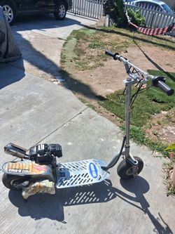 Gas  scooter