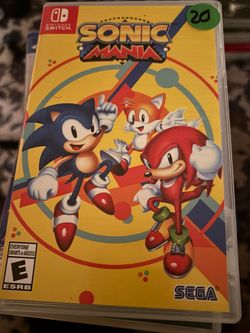 Sonic mania Nintendo Switch