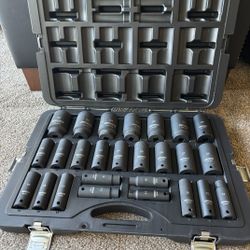 Clayton socket set, new