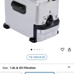 Emiril Deep Fryer 1.8l
