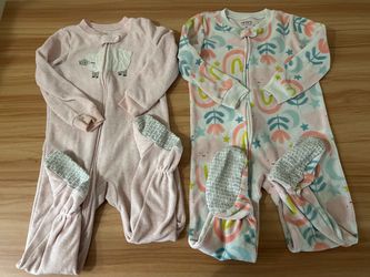 Carter's Baby Fleece Footed Pajamas – Set of 2