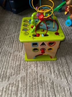 Woden play cube