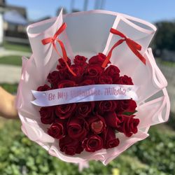 Ramo De San Valentín A Super Buen Precio Listo Ya!! 