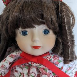 16" Victorian Vintage Porcelain Doll 