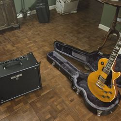 Eipiphone  Les Paul Standerd  With Amp And Case 