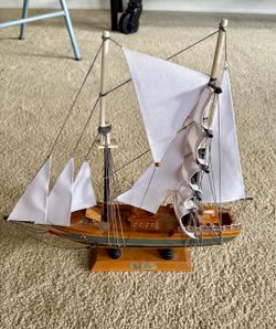 Bluenose Wooden Model Sailing Ship