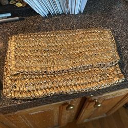 Straw Clutch Bag New