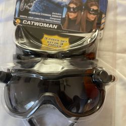 CatWomen Holloween Headpiece,3 Piece Set