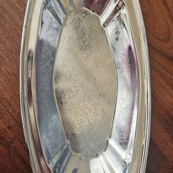 Silver Decorative Tray