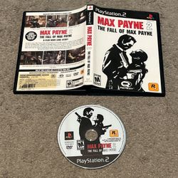 Max Payne 2: The Fall of Max Payne (PlayStation 2, 2003) PS2 No Manual Tested