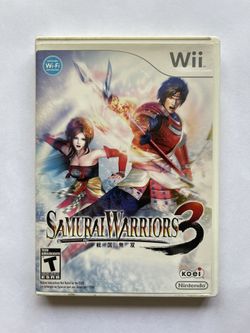 Wii: SAMURAI WARRIORS 3