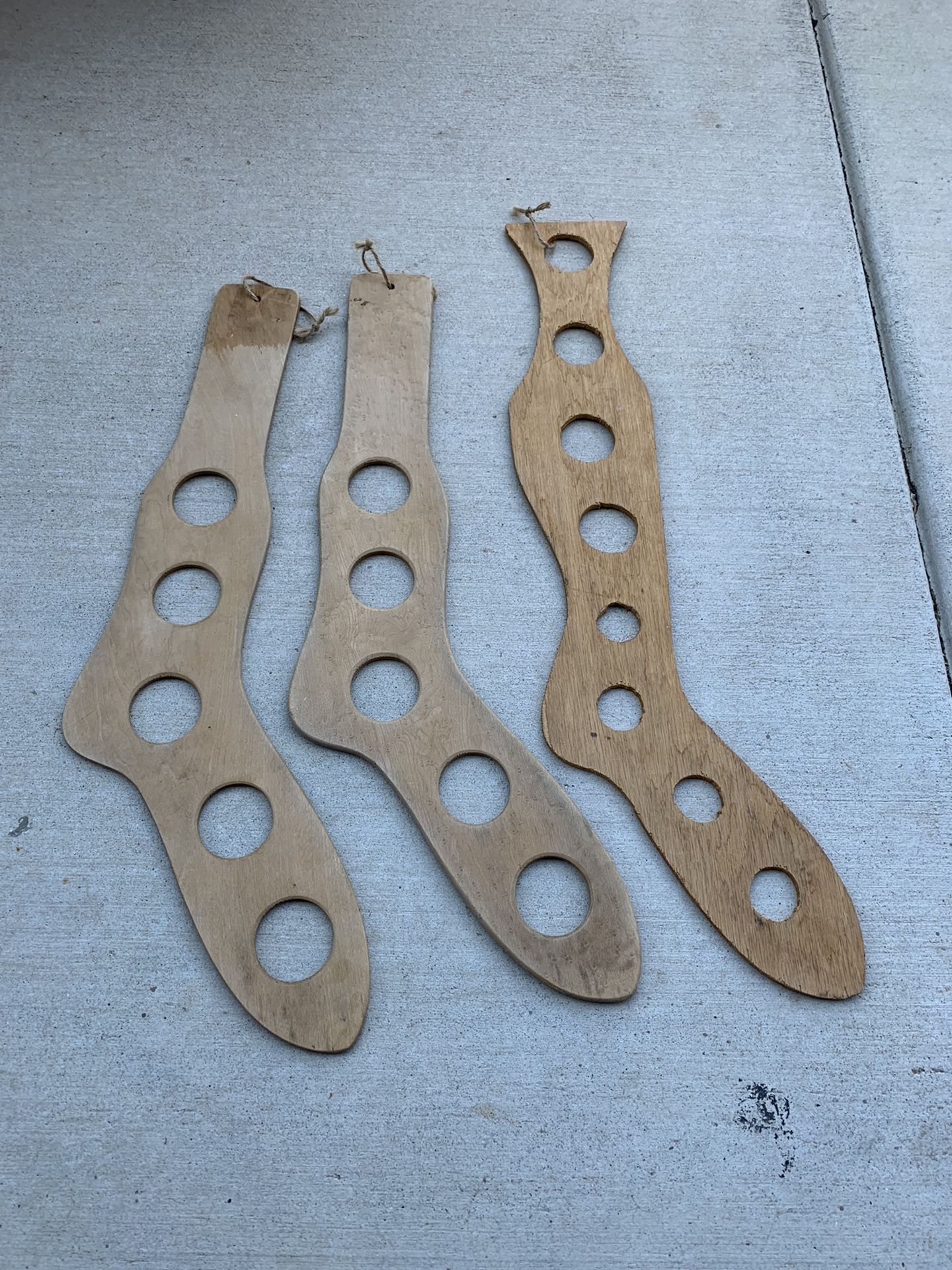 3 Vintage Sock Stretcher