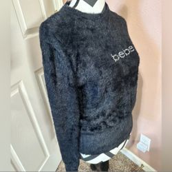 Womens Blk Bebe Sweater Size XLg 
