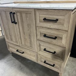 42 Inch Single Sink Bath Vanity 