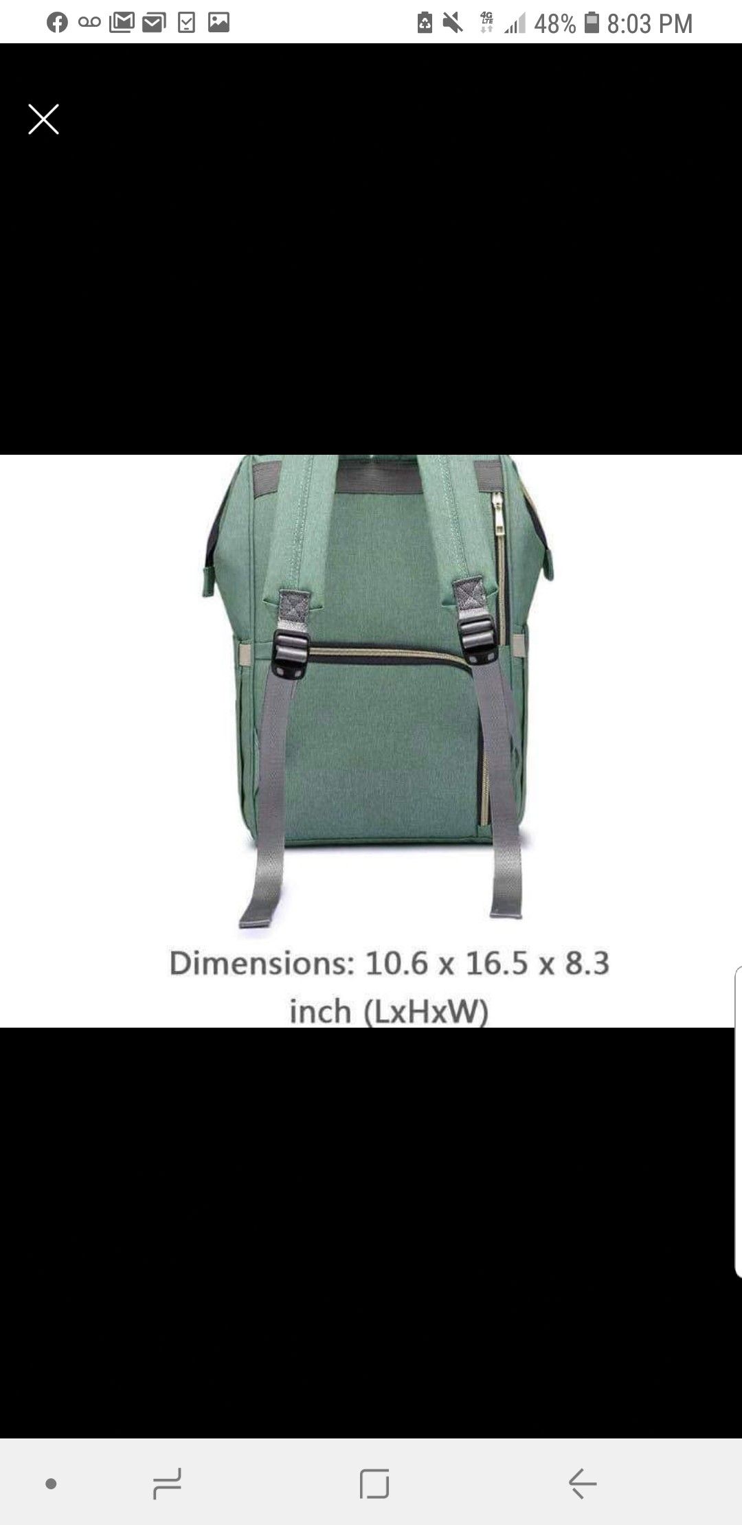 NEW diaper backpacks